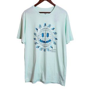 Mint Graphic Crewneck T-Shirt - MILES Print